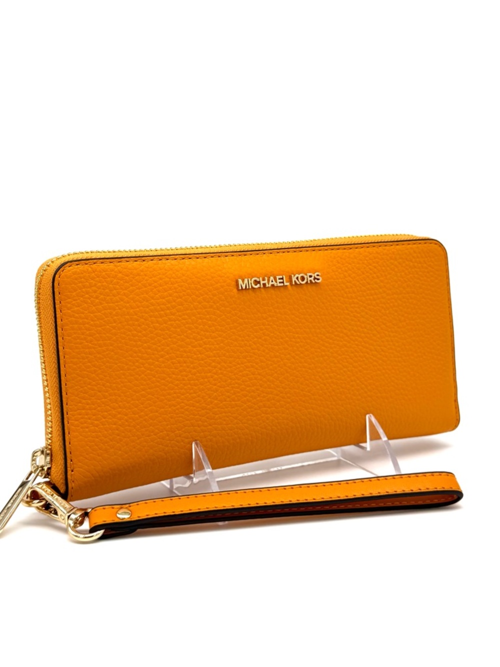 Michael Kors Large Continental Wallet Rad Orange - Picture 4 of 9
